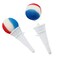 2 1/4" x 5" Patriotic Ice Cream Cone Shooters with Foam Ball 12 Pieces